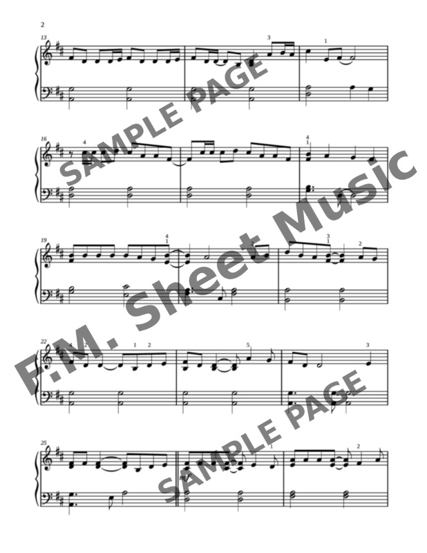 Too Much Heaven Easy Piano By The Bee Gees F M Sheet Music Pop